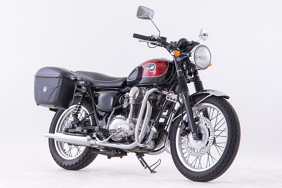 W650 with Pannier　写真サンプル