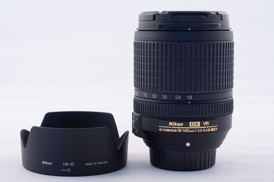 NIKON AF-S NIKKOR 18-140mm 3.5-5.6G ED DX VR