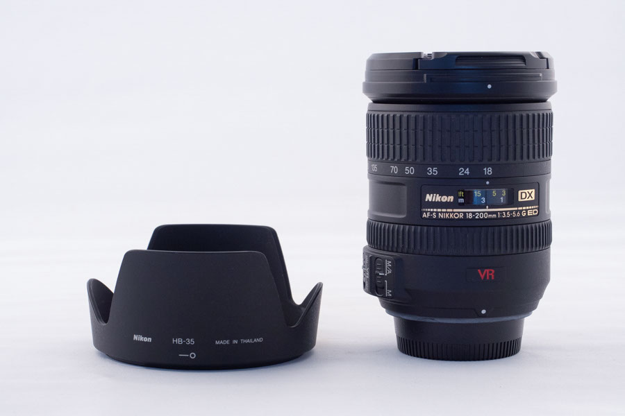 NIKON AF-S NIKKOR 18-200mm 3.5-5.6G ED DX VR