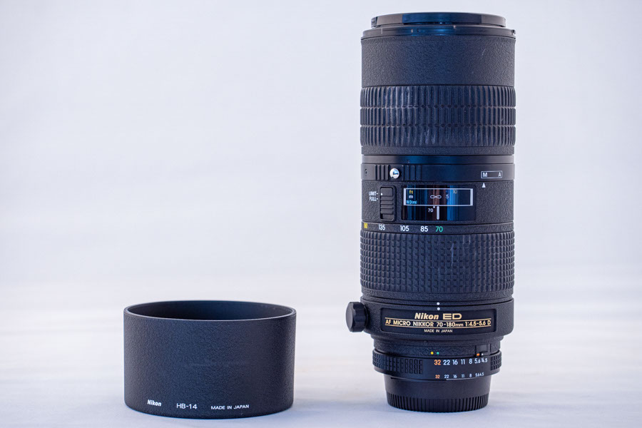 NIKON AF MICRO-NIKKOR 70-180mm 4.5-5.6D